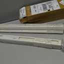 DEZ FURNISHINGS Cordless 1" Light Filtering Cellular Shade, 28.5"W x 48"H, Cream