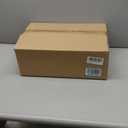 TURSTIN Furniture Legs Plastic Sofa Couch Legs Square Tapered Feet Sofa Legs with M8 T-Nuts Screws for Legs Sofas Chairs Cabinets Dressers Beds, Black (16, 8 Inches)