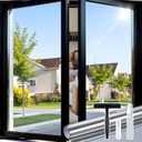 rabbitgoo Window Tint, One Way Privacy Film, Silver, 35.4" x 78.7"