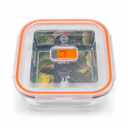 Masterchef 1.2L Rectangular Glass Dish With Locking Lid