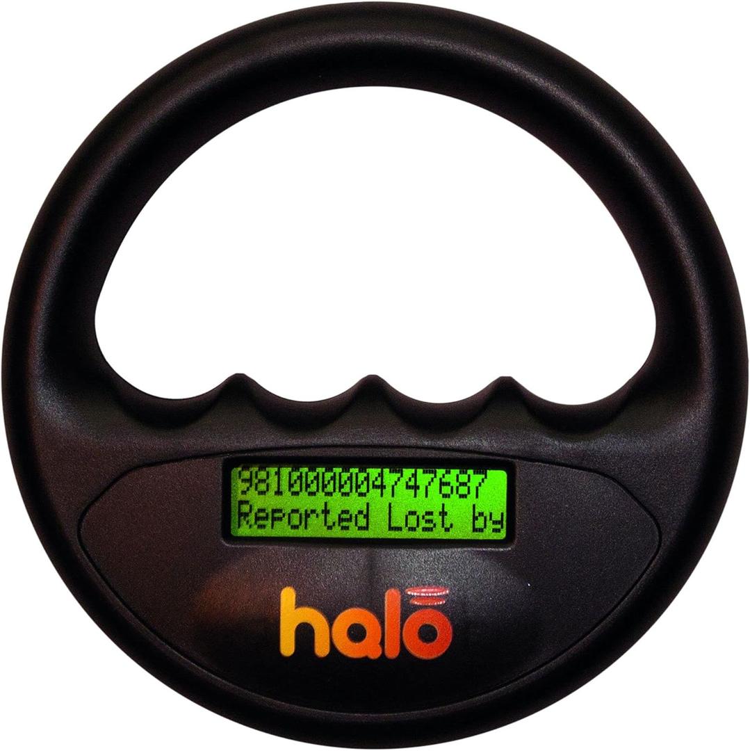 Halo Microchip Scanner Black,135mm Durchmesser X 33mm