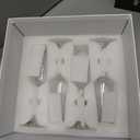 Ufrount Champagne Glasses Set of 8,Elegant 8oz Champagne Flutes,Clear Sparkling Champagne Flutes Glass Mimosa Glass for Prosecco,Restaurant,Wedding,Party,Anniversary