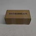 HOBIBEAR Barefoot Minimalist Shoes Womens Mens | Zero Drop | Wide Width Canvas Slip-on Shoes (White/Blue)