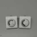 GE Mechanical Grounded Outlet Timer, Dual Plugs with 3 Prongs, 24 Hour Cycle, Indoor Use for Lights, Lamps, Fans, Appliances, Christmas Tree, 2 Pack, 46211