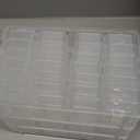 84 PCS Bead Organizer Box Mini Clear Dimond Storage Boxes Plastic