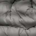 Mellow Marshmellow Comforter, Oeko-TEX Fabric (Gray, Full/Queen)