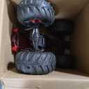 Monster Jam Marvel Mega Spider-Man RC Monster Truck, All-Terrain, Over 2 Feet Long, 1:6 Scale, Super Hero Kids Toys for Boys and Girls Ages 4 and Up, Blue
