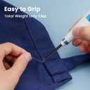 Thread Burner, USB Rechargeable Thread Zapper with LCD Display, Burn and Melt Easily, Cautery Pen for Beading, Weaving, Sewing, Leather & Jewelry Making