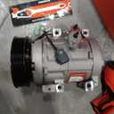 A/C Compressor - Engine Motor Mount Set - Compatible with Fits for 2004 2005 2006 2007 2008 2009 Mazda 3 2.0L 4pc, A4402 A4404 A4405 A4418