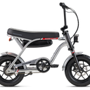 Hurricane Compact Electric Bike 14" Silver/Grey/Black