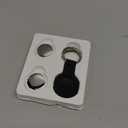 Air Tracker Tag 2 Pack [Apple MFi Certified] with Find My(iOS Only), Key Finder with No App Needed, Waterproof, 365-Day Standby,Wallet Key Bag Luggage Tracker