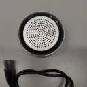 MagSound MagBeat Bluetooth Speaker with Magnetic Wireless Charger (Titanium), Portable Stereo Sync TWS, Booming Bass, Up to 10H, IPX7 Waterproof, Gift for Men