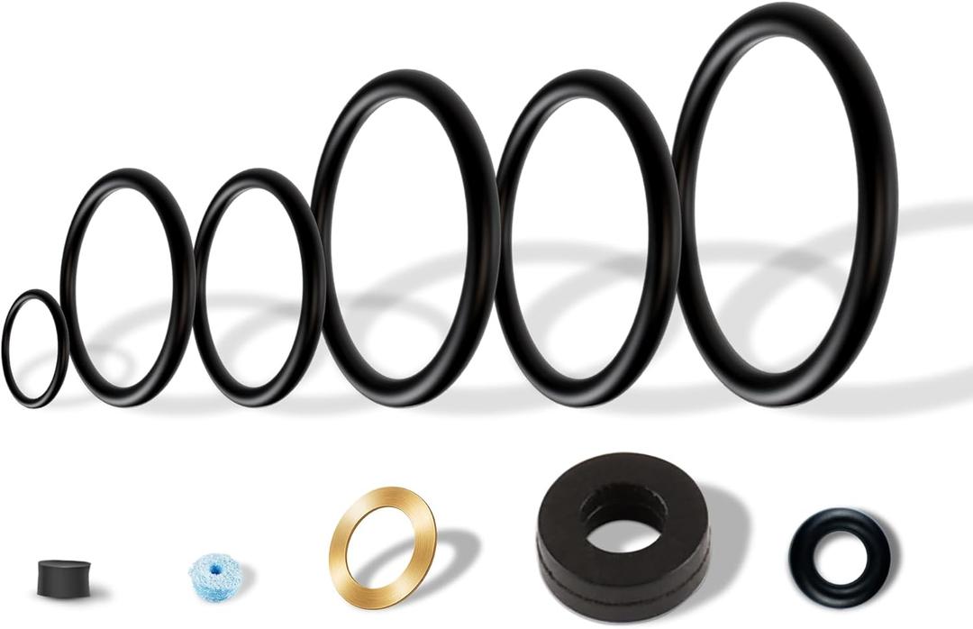3 Pack Lighter Seal Kit for S.T.Dupont L2 - Includes O-Rings, Refill Valve Gaskets, Rubber Stoppers, and Filter Cotton for Lighter Repair
