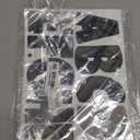 Bemeol 234 Pieces 4 Inch Bulletin Board Letters Alphabet Cutout Letter for Bulletin Board Display Home Classroom School Decor(Black)