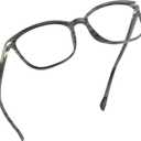 LifeArt Blue Light Blocking Glasses, Anti Eyestrain, Computer Reading Glasses,TV Glasses for Men and Women (13_nola_wood)
