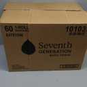 Seventh Generation White Toilet Paper 2-ply 100% Recycled Paper, 500 sheets, Pack of 60