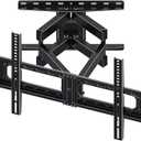 HOME VISION Full Motion TV Wall Mount for Most 32-85 inch TVs up to132 lbs, TV Mount Swivel and Tilt with Dual Articulating Arms, Wall Mount tv Bracket Max VESA 600x400mm, Fits 8" 12" 16" Wood Studs