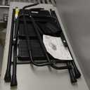 HBTower Step Ladder with Handrails, Folding Step Stool with Attachable Tool Bag & Anti-Slip Wide Pedal for Home Kitchen Pantry Office, Black