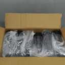 24 Pcs Clear Plastic Bottles Empty Sensory Bottles with Caps,12 Oz/ 350 ml PET Plastic Juice Reusable Leakproof Drink Container Bulk for Juice Milk (Black Lid)