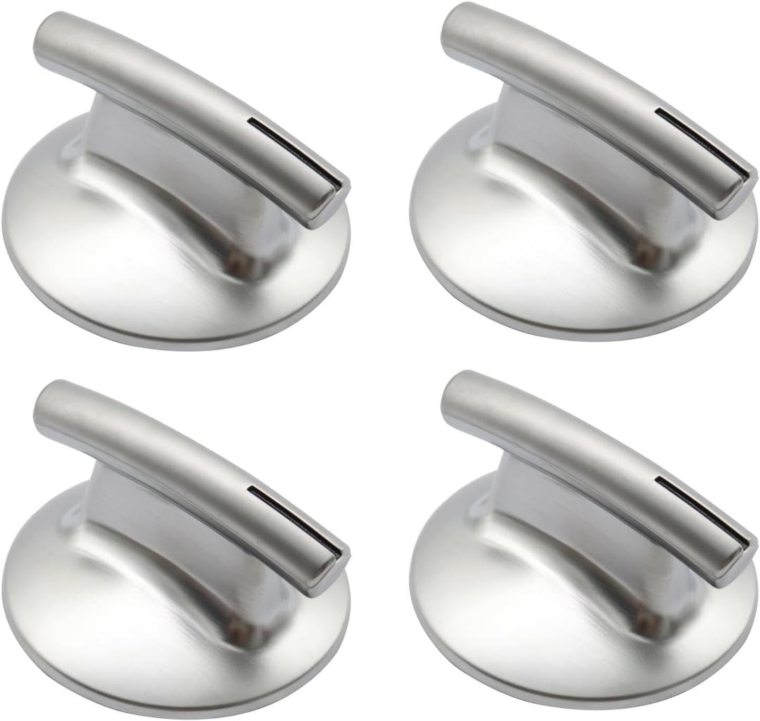 74010839 Surface Burner Knob Replacement Part fit for Jenn-Air Stove/Range - Replaces for WP74010839, 7737P372-60, AP4100128, PS2088183, 74010839 4 Pack