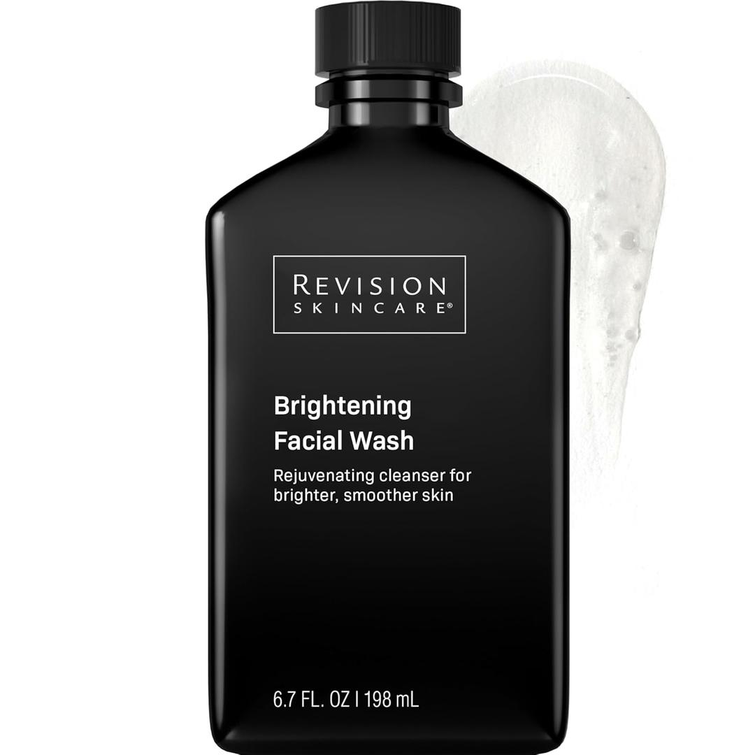 Revision Skincare Brightening Facial Wash, Exfoliating Face Cleanser with Vitamin C and Vitamin E (6.7 Fl Oz (Pack of 1))