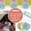 Caron 29401010549 One Pound Solids Yarn, 16oz, Gauge 4 Medium, 100% Acrylic - Sunflower- For Crochet, Knitting & Crafting ( 1 Piece )