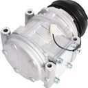 Silscvtt 77335 A/C Compressor with clutch Replacement for Toyota Tacoma 1998-2004 L4 2.4L 2.7L