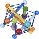 Manhattan Toy Skwish Color Burst Rattle and Teether Grasping Activity Toy