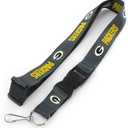 NFL Green Bay Packers Team Lanyard, Charcoal