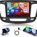 [6G+128G] 8-Core Car Radio for Chrysler 200 200C 200S 2015-2019 Android Car Stereo with Bluetooth GPS,Hodozzy 9 Inch Touch Screen with Wireless Carplay Android Auto,WiFi USB,DSP,FM RDS