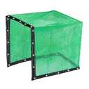 Aoneky Golf Cage Replacement Netting Only 10x10x10 FT Heavy Duty HDPE Practice Hitting Net for Backyard Driving Range, UV Treated