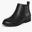 K KomForme Girls Ankle Boots Low Heels Short Booties with Side Zipper for Toddler/Little Kid/Big Kid
Size 1