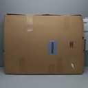 OWLKELA 24'' x 36'' Linen Bulletin Board, White Framed Corkboard, White Oak Frame Linen Cork Board, Vision Board and Decorative Hanging Pin Board