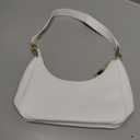 Women's Shoulder Bag Cute Hobo Purse Vintage with Zipper Pocket - Lightweight Underarm Clutch Purse for Daily Use (Beige)