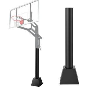 71" Basketball Pole Pads 4"x4" Basketball Base Pads Set, Flame-Retardant & Waterproof All-Weather Protection Hoop Padding Outdoor for Schools, Garages, Basement Pole Cover