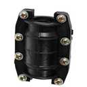 1PCS Pipe Repair Clamp Anti-Impact Water Pipe Leak Repair Clamp Sturdy Emergency Pipe Repair Kit Pipe Repair Fixture Pipe Clamp(25mm mothers)