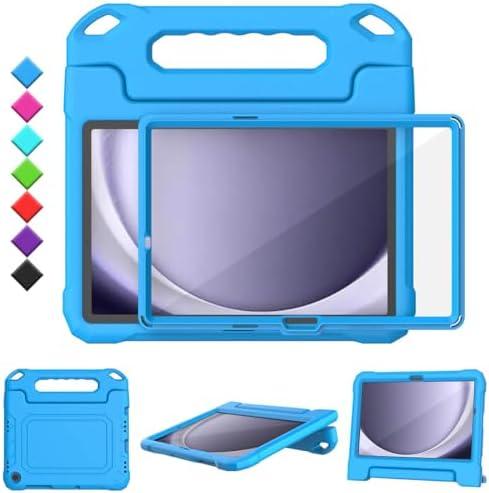 TOEVEK Kids Case for Samsung Galaxy Tab A9 Plus 11" Tablet, Built-in Screen Protector, Shockproof Handle Stand Protective Cover for Samsung Galaxy Tab A9+ 11 Inch 2023(SM-X210/X216/X218), Blue