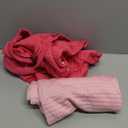 2 Pack Dog Hoodie Sweaters for Small Medium Dogs Warm Dog Clothes for Large Dogs Soft Waffle-Like Laminated Sweatshirt Bulldog (Pink+Rose, XXL (Back: 26",Chest: 34.5", Neck: 25"))