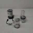 Magic Bullet Blender, Small, Silver, 11 Piece Set