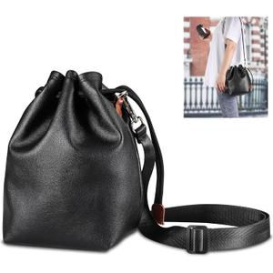 Drawstring Camera Bag Soft Camera Pouch Handbag Lens Pouch Bag Thickened design with soft flannel lining with Mirrorless Cameras/Nikon/Canon/Sony/Fuji Camera Case