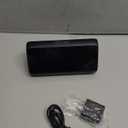 Netzu Digital Alarm Clocks for Bedrooms, Loud Alarm Clock with Dual Alarms, Bold Digits, 5 Dimmers, 4 Volumes, Snooze, Bedside Clock for Deep Sleepers Kids Teens Seniors, Plug in Clock, Easy to Set (Black-blue)