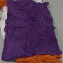 Halatool 30 X 90 in Halloween Creepy Cloth, 4 PCS Multi-Color Spooky Cheesecloth Scary Hanging Gauze Decor for Halloween Party Supplies Haunted Houses Windows Doorways Indoors & Outdoors