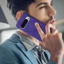 for Pixel 9 Pro XL Case Wallet, Card Holder Slots Wrist Strap, Stand Leather Phone Protective Flip Cases Cover (Purple)