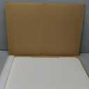 MICRODRY Drystone Absorbent Made with Real Stone for Super Fast Drying, Lightweight and Shock Resistant 18 x 23 Bath Mat, White