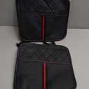 Car Seat Back Organizer with Storage Pockets, 2 Pack Multi Hanging Car Seat Organizer Backseat Car Organizer, Leather Backseat Car Organizer for Kids & Adults with Cup Holders Car Travel Accessories