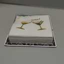 Jacent Cocktail Napkins " Cheers" 36ct. 5 in.
