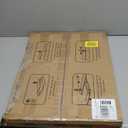 Office Chair Mat for Flat-Pile Carpet - 4-Piece Interlocking Desk Rug with Gripping Spikes & Beveled Edges, Clear PET Non-Slip Floor Mat for Gaming & Work