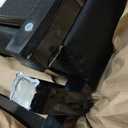 Flash Furniture Grandstand Portable Stadium Seat for Bleachers or Benches, Folding Padded Stadium Chair with Carrying Handle, 500 lb. Weight Capacity, Black (Set of 1)