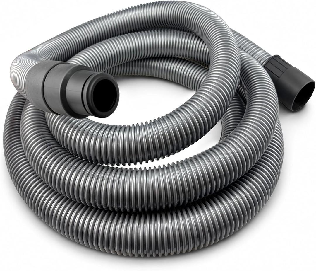 16.4 Foot VAC005 Vacuum Hose Replacement for Bosch 3931 Vacuum Cleaner, 35mm Dust Extraction Hose Fits Vacuums with Standard 2-1/4 Inch Hose Openings, for Bosch Sanders, Planers, Saws, Etc