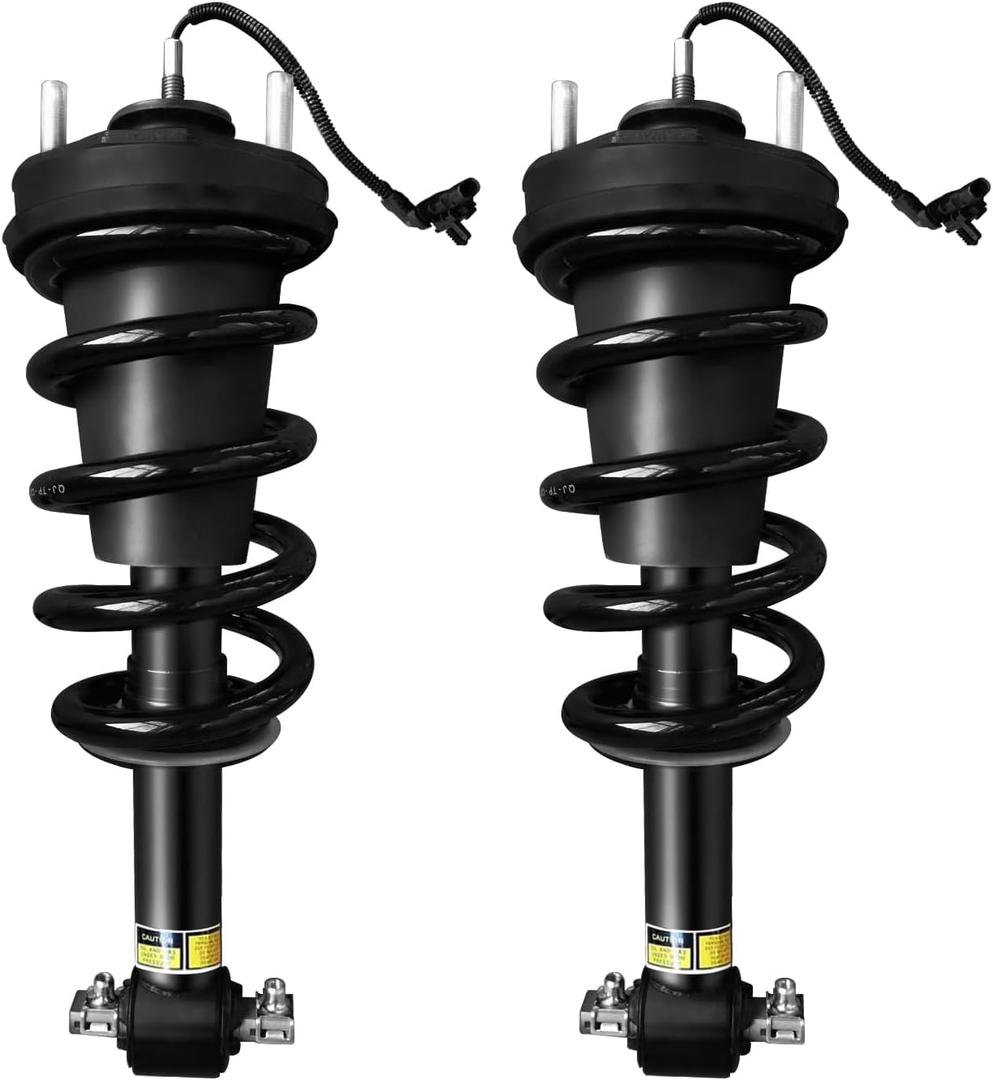 2PCS Front Shock Absorber Struts Assembly Magnetic Ride Control Suspension Automatic For 2015-2020 Cadillac Escalade Chevy Tahoe Suburban Silverado GMC Sierra 1500 Yukon XL 84176631